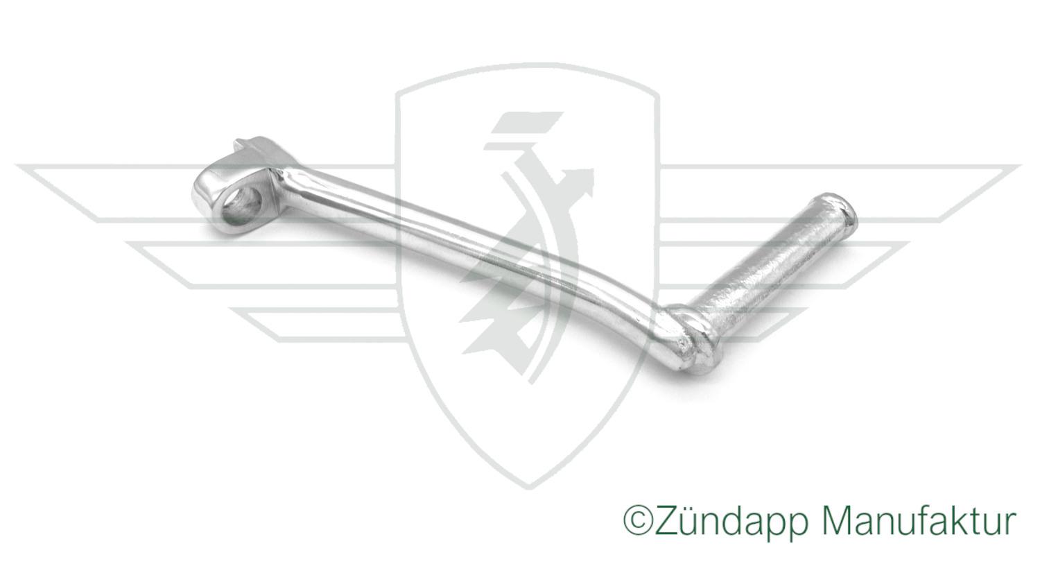 Kickstarter lever cranked